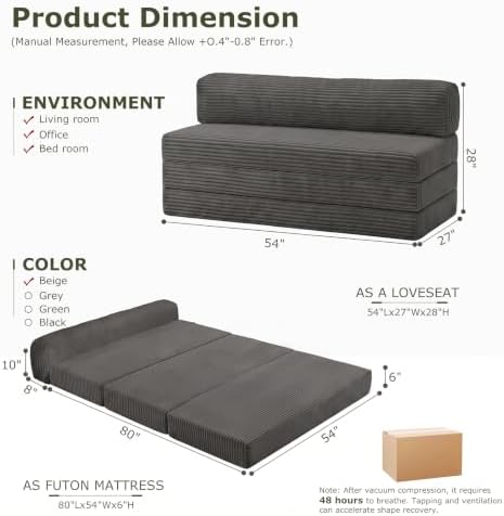 Folding Sofa Bed Full Size - Image 2