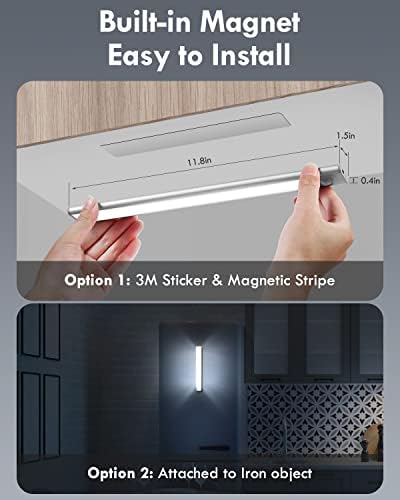 BLS LED Closet Lights, 52LED Motion Sensor Light Indoor, Under Cabinet Lights - Image 6