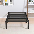 Heavy Duty Narrow Twin Bed Frame, 14 Inch Metal Platform 30x75 Inch by Maenizi