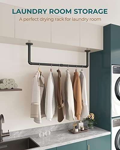 OROPY 38.4" Industrial Pipe Clothes Rack Wall Mounted, Heavy Duty, 2 Pack - Image 5