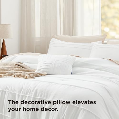 Bedsure Oversized Queen Comforter Set 4 Piece, All-Season - Image 5