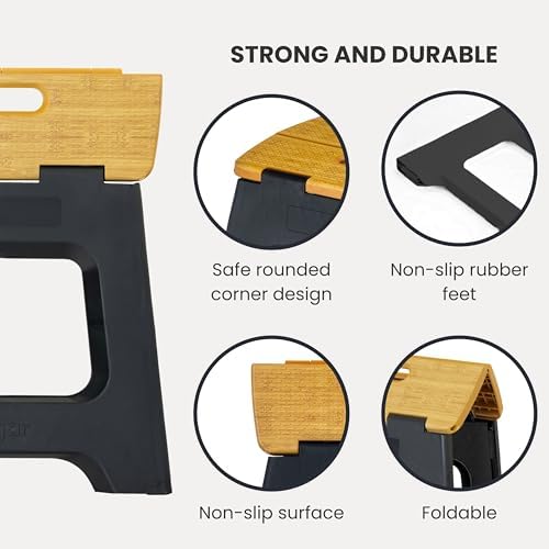 Vigar Compact Folding Step Stool, 12-1/2 in - Image 4