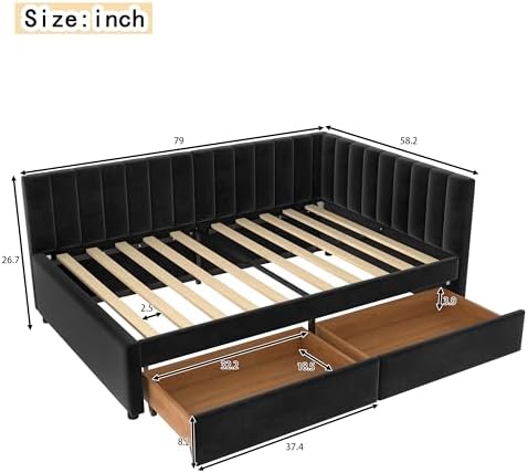 Bellemave Full Corner bedframe - Image 2