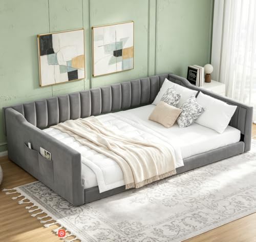 Bellemave Full XL Upholstered Daybed by Bellemave