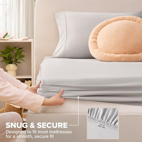 UGG Hedi Twin XL Sheets, Cooling Sheet Set, Ultra Soft - Image 4