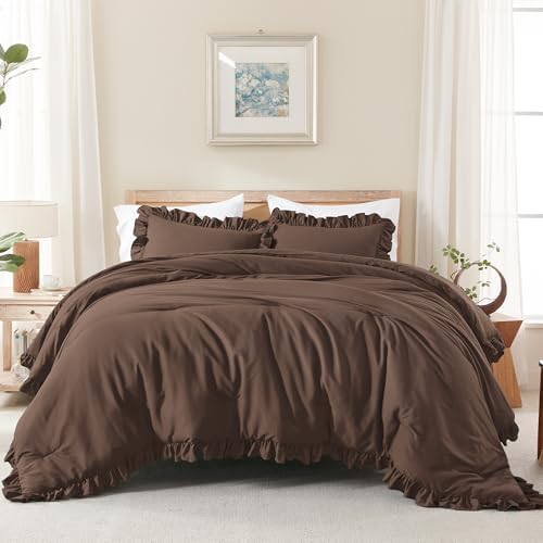 Andency Brown Comforter Set Full Size - Image 2