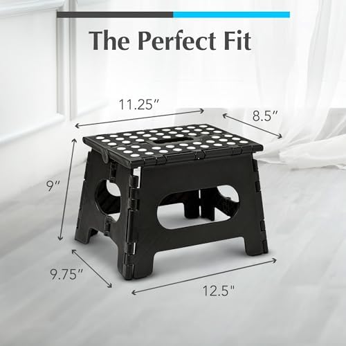 Handy Laundry Folding Step Stool 9 Inch 2-Pack, Holds 300 lbs - Image 5