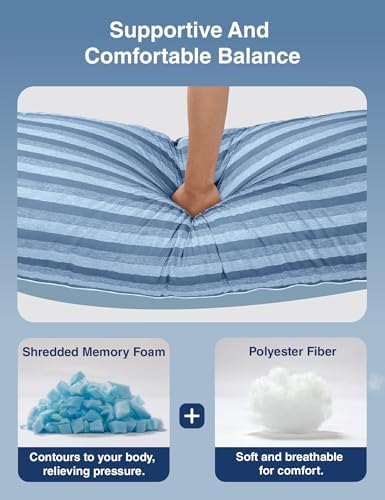 ZonLi Cooling Body Pillow for Adults, Breathable Cooling Fabric - Image 6
