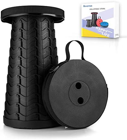 Boreeman Upgraded Folding Stool Lightweight Yet More Sturdy by Boreeman
