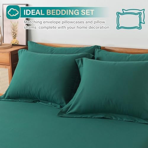 7pcs Solid Comforter Set Full Down Alternative Bedding Sets - Image 5
