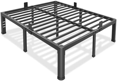 Bilily 18 inch Queen Bed Frame Metal Platform by Bilily