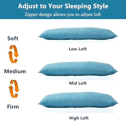 Body Pillow, Cooling Memory Foam Body Pillows - Image 7