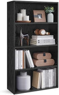 VASAGLE 4-Tier Bookshelf, Storage Organizer, 23.6 x 9.5 x 42.4 Inches by VASAGLEbySONGMICSHOME