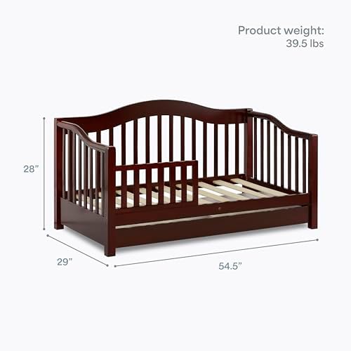 Dream On Me Toddler Day Bed in Cherry – Greenguard Gold & Baby Safety Alliance - Image 3