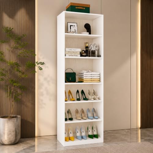 Closet System with Shelves, Shoe Cabinet, Shoe Rack by VOMAVEX