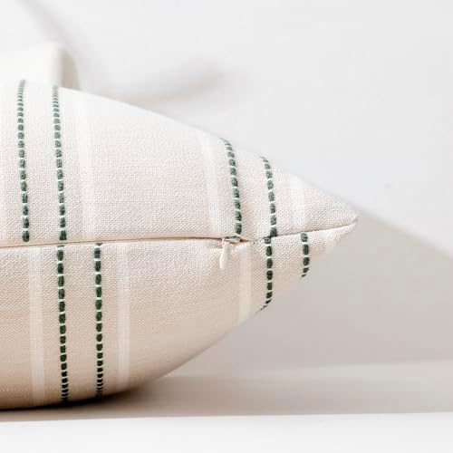 Hckot Spring Throw Pillow Covers 16x16 Set of 2 Green Pillow Covers - Image 4