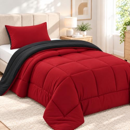 Exclusivo Mezcla Reversible Soft Twin Comforter Set, 2 pieces by ExclusivoMezcla