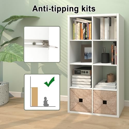 8 Cube Storage Organizer Shelf, 11 inch - Image 5