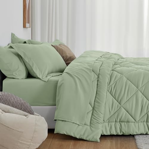 Love's cabin Twin XL Comforter Set, 5 Pieces Bed in a Bag - Image 3