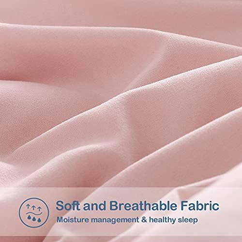 EASELAND King Size Down Alternative Comforter, 90x102 Inches - Image 4