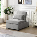 Folding Ottoman Sofa Bed Multifunctional Convertible Space-Saving Furniture by WEALTHKING
