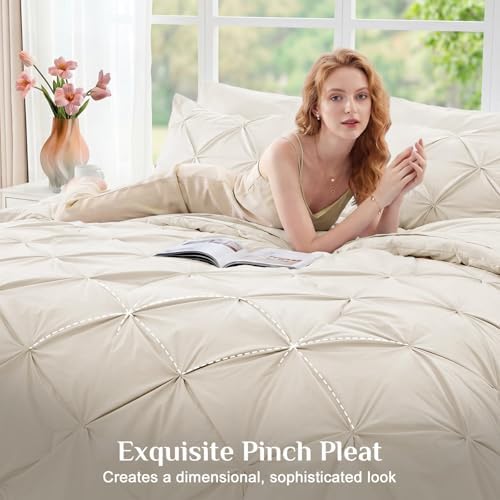 JOLLYVOGUE Queen Comforter Set 7 Pieces - Image 2