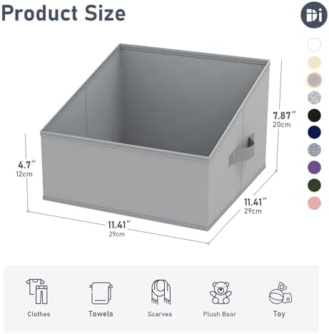 DIMJ Closet Storage Bins 12 Pack - Image 6