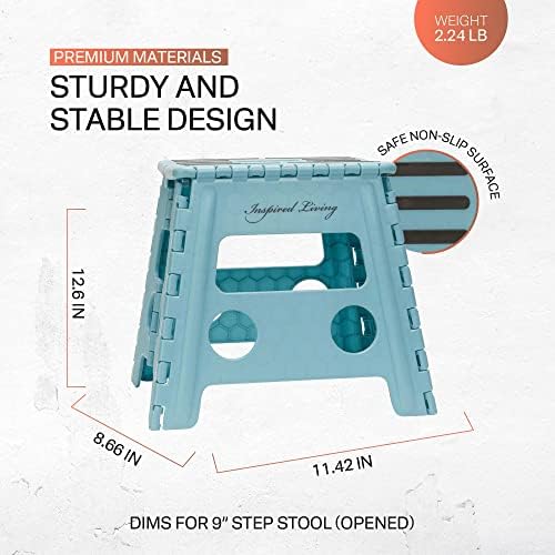 Inspired Living 13" Step Stool, Folding Step Stools - Image 2