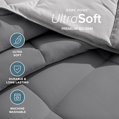 Bare Home Reversible Comforter - Image 4
