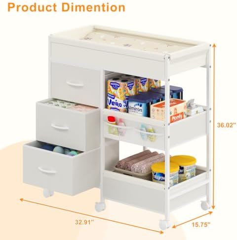 Baby Changing Table Dresser - Image 2