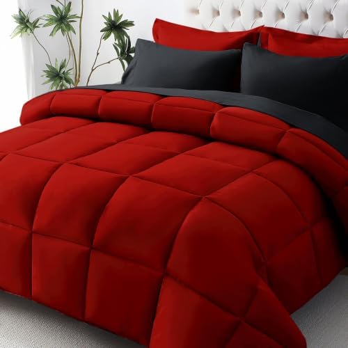 JOLLYVOGUE Twin XL Comforter Set, Ultra-Soft Bed in a Bag Twin XL Size 5 Pieces by JOLLYVOGUE