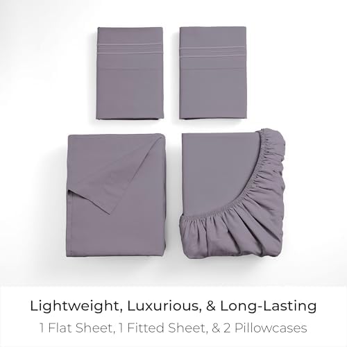Mellanni Iconic 4-PC Bed Sheet Set - Image 3
