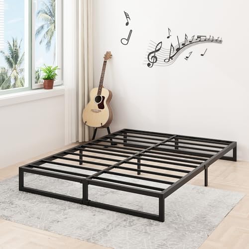 Lutown-Teen 9 Inch California King Bed Frames No Box Spring Needed Heavy Duty - Image 6
