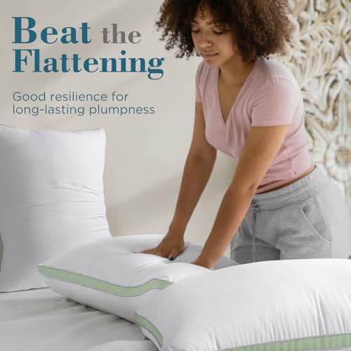 viewstar Pillows Queen Size Set of 2, Firm Support - Image 4