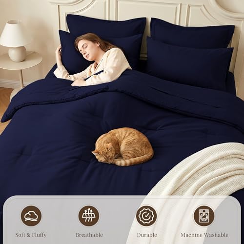 Oversized Queen Comforter Set 7 Pieces - Image 2