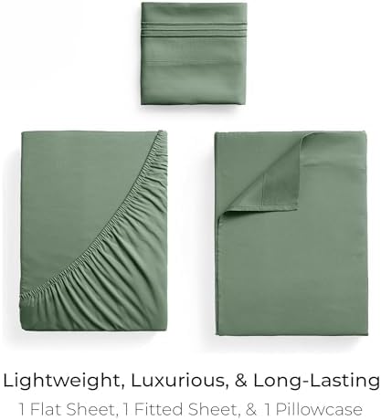 Mellanni Iconic 3-Piece Bed Sheet Set - Image 3