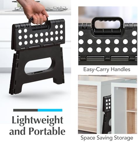Handy Laundry Folding Step Stool 9 Inch 2-Pack, Holds 300 lbs - Image 6