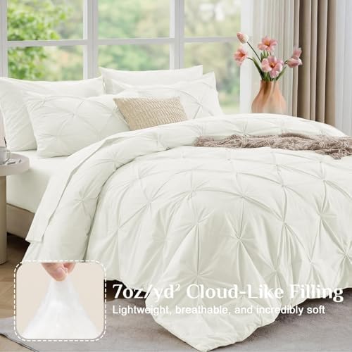 JOLLYVOGUE Twin Comforter Set 5 Pieces - Image 2