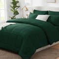 CozyLux Super King Plus Comforter Set Emerald Green by CozyLux