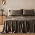 EverGrace Tencel™ Sheet Set, Breathable & Cooling, Espresso Brown by EVERGRACE