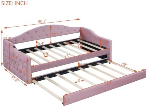 Upholster Twin Size Daybed Frame - Image 2