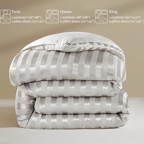 Whale Flotilla 3-Piece Reversible Silky Soft Breathable Queen Comforter Set - Image 4