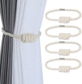 Magnetic Curtain Tiebacks-Handmade Woven Tie-Backs by fenghuangwu
