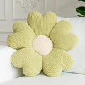Flower Pillow, Flower Shaped Throw Pillow, 19.7" Grass Green Preppy Pillows by HEALTHYCOMFORTLIFE