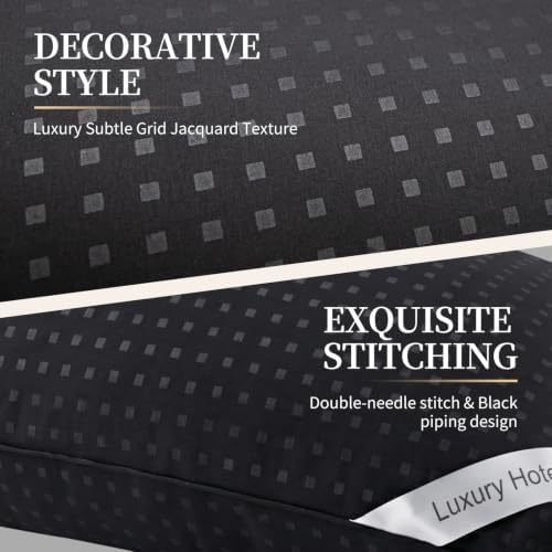 Bed Pillows for Sleeping King Size Set of 4, Luxury Hotel Quality Cooling - Image 4