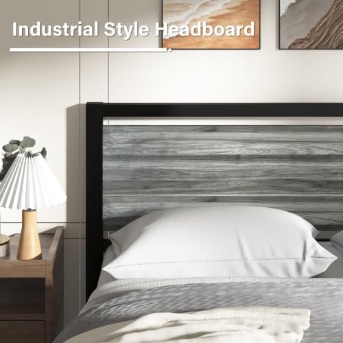 IMMERSTABLE Queen Metal Bed Frame - Image 3