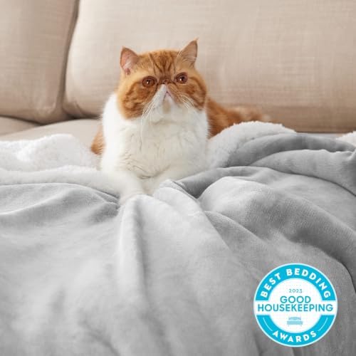 Bedsure GentleSoft Sherpa Fleece Blanket Queen Size - Image 2
