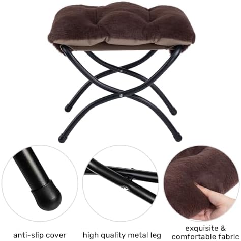 HollyHOME Lazy Chair with Foldable Ottoman, Accent Comfy Lounge Armchair and - Image 6