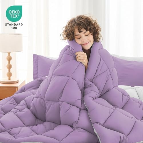 MUXHOMO Full Comforter Set 7 Pieces - Image 2