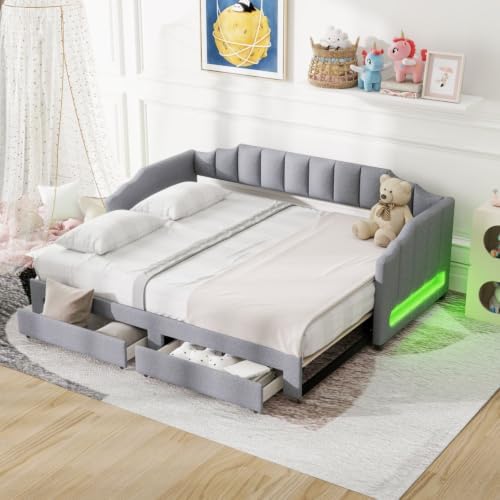 Twin XL to King Size Extendable Daybed - Image 3